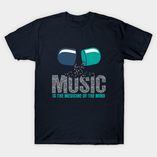 MUSIC MEDICINE T-Shirt by Magniftee